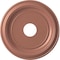 Ekena Millwork PVC Medallion (Canopies up to 9 1/2"), 16"OD x 3 1/2"ID x 1 3/8"P, Metallic Champagne Pink CMP16TRFCP - alternate 1